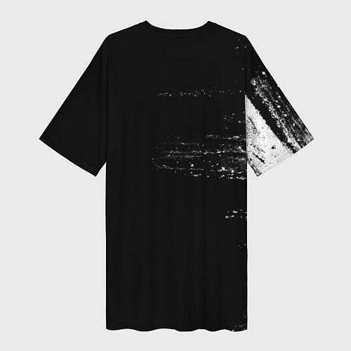 Женская длинная футболка Слипкнот кори / 3D-принт – фото 2