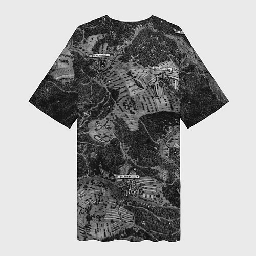 Женская длинная футболка Kingdom Come Deliverance 2 / 3D-принт – фото 2