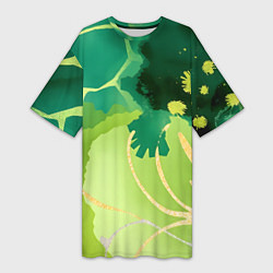 Женская длинная футболка Вдохновленный природой