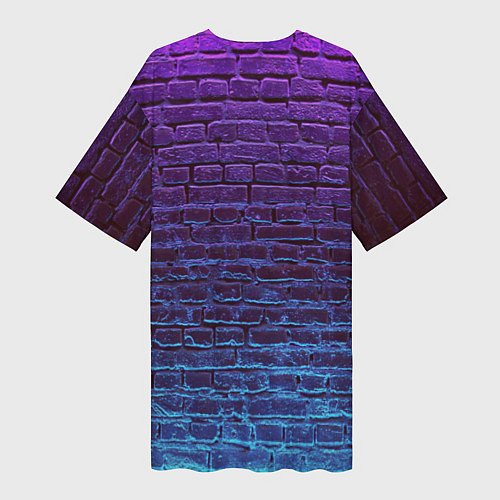 Женская длинная футболка DURSLAG / 3D-принт – фото 2