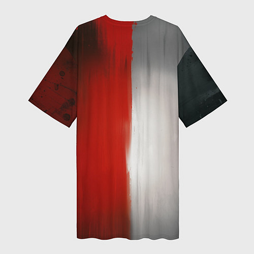 Женская длинная футболка Сорвиголова рожденный заново Мэтт Мёрдок / 3D-принт – фото 2