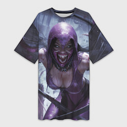 Футболка женская длинная Mileena, цвет: 3D-принт