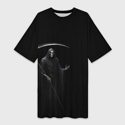 Женская длинная футболка Memento mortis