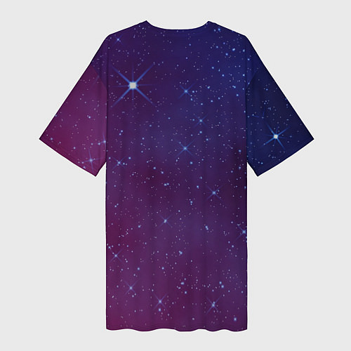 Женская длинная футболка Март 7 реализм / 3D-принт – фото 2