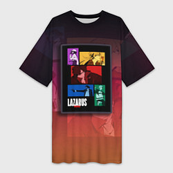 Футболка женская длинная Lazarus Art, цвет: 3D-принт