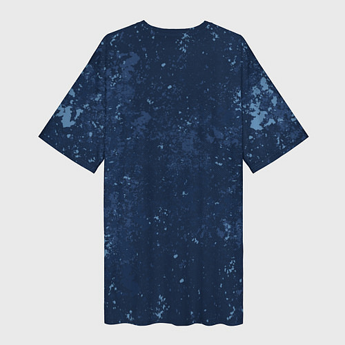 Женская длинная футболка Викинг орнамент / 3D-принт – фото 2