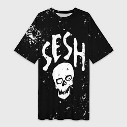 Женская длинная футболка Sesh