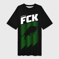 Женская длинная футболка FC Krasnodar