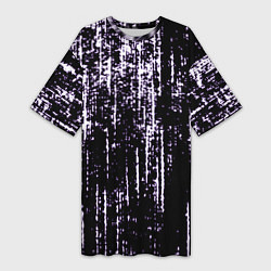 Футболка женская длинная Shade purple, цвет: 3D-принт