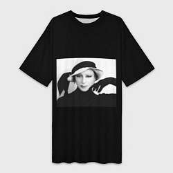 Женская длинная футболка Maya Plisetskaya