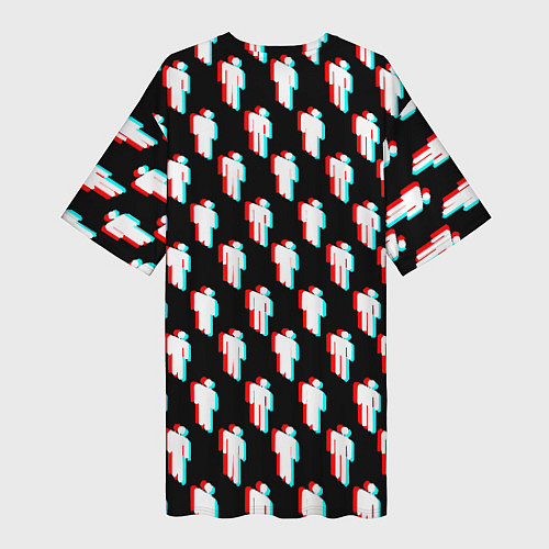 Женская длинная футболка Бавария Мюнхен люди / 3D-принт – фото 2