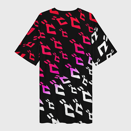 Женская длинная футболка Бавария Мюнхен jojo anime / 3D-принт – фото 2