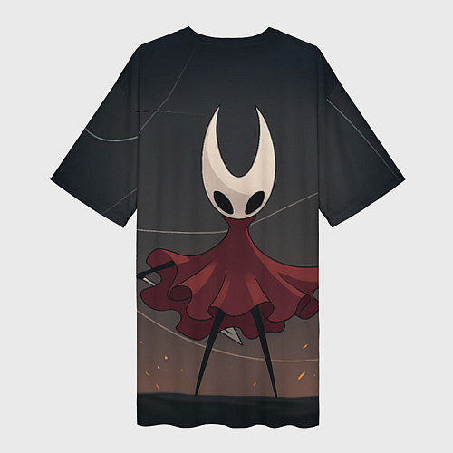 Женская длинная футболка Hollow Knight - Silksong / 3D-принт – фото 2