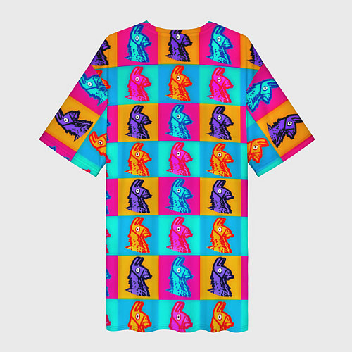 Женская длинная футболка Fortnite x Bayern / 3D-принт – фото 2