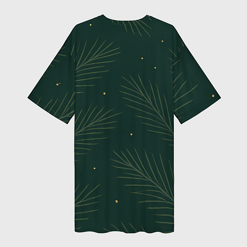 Женская длинная футболка Навстречу удаче 2026 / 3D-принт – фото 2