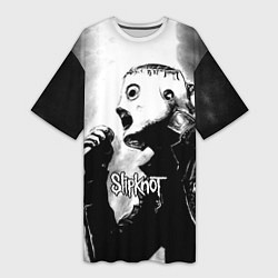 Женская длинная футболка Slipknot