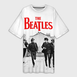 Женская длинная футболка The Beatles: Break