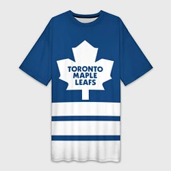 Женская длинная футболка Toronto Maple Leafs