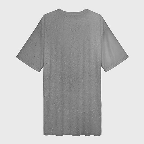 Женская длинная футболка Дэвид Боуи / 3D-принт – фото 2