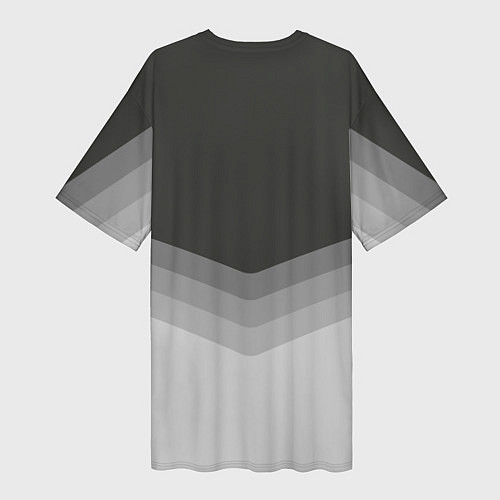 Женская длинная футболка Fnatic Uniform / 3D-принт – фото 2