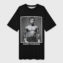 Женская длинная футболка Manny Pacquiao: Photo