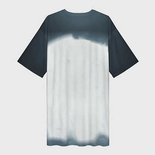 Женская длинная футболка Малдер и Скалли / 3D-принт – фото 2