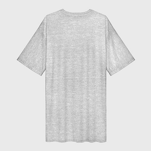 Женская длинная футболка Самая Самая / 3D-принт – фото 2