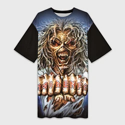 Женская длинная футболка Iron Maiden: Maidenfc