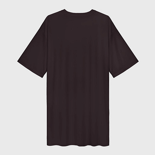 Женская длинная футболка Марла с сигаретой / 3D-принт – фото 2