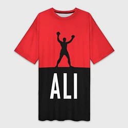 Женская длинная футболка Ali Boxing