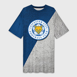 Женская длинная футболка Leicester City FC