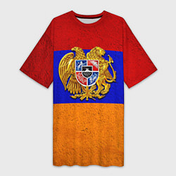 Женская длинная футболка Армения