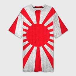 Женская длинная футболка Япония