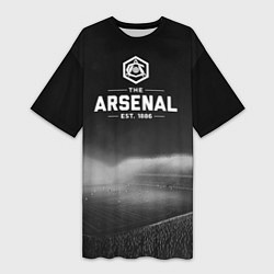 Женская длинная футболка The Arsenal 1886