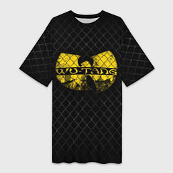 Женская длинная футболка Wu-Tang Clan: Grid