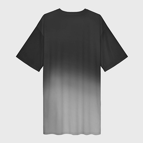 Женская длинная футболка Тетрадь смерти 6 / 3D-принт – фото 2