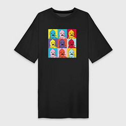 Женская футболка-платье Граф Лимонхват pop-art