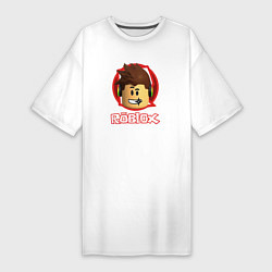 Футболка женская-платье ROBLOX, цвет: белый