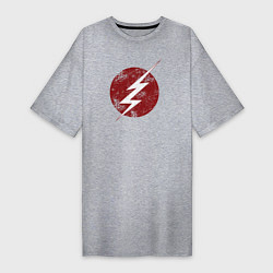 Женская футболка-платье The Flash logo