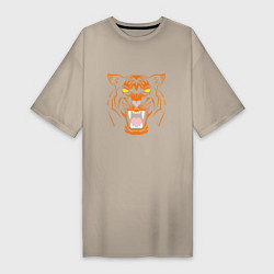 Женская футболка-платье Mood Tiger