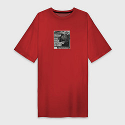 Женская футболка-платье Dystopia Travis Scott