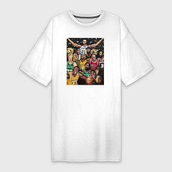 Женская футболка-платье Легенды НБА