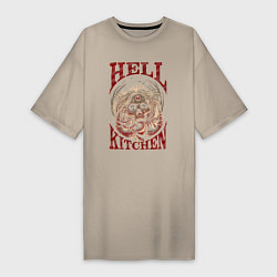 Женская футболка-платье HLKTCHN Medusa Collection