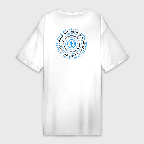Женская футболка-платье FC Inter - Target 202223 / Белый – фото 2