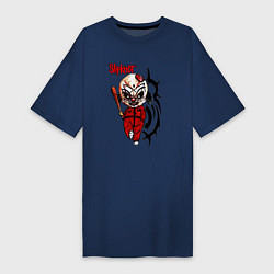 Женская футболка-платье Slipknot fan