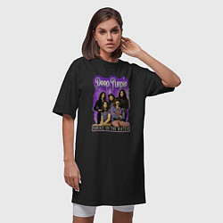 Футболка женская-платье Deep Purple rock, цвет: черный — фото 2