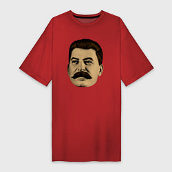 Женская футболка-платье Сталин СССР