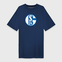 Женская футболка-платье Schalke 04 fc club