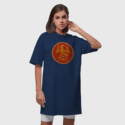 Футболка женская-платье Римская империя Total War: Rome II - Empire Divide, цвет: тёмно-синий — фото 2