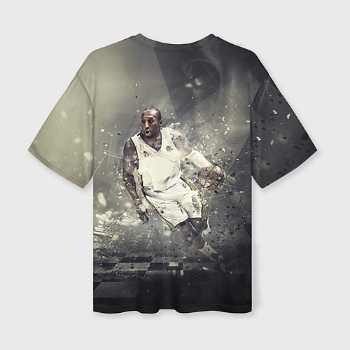 Женская футболка оверсайз Kobe Bryant / 3D-принт – фото 2